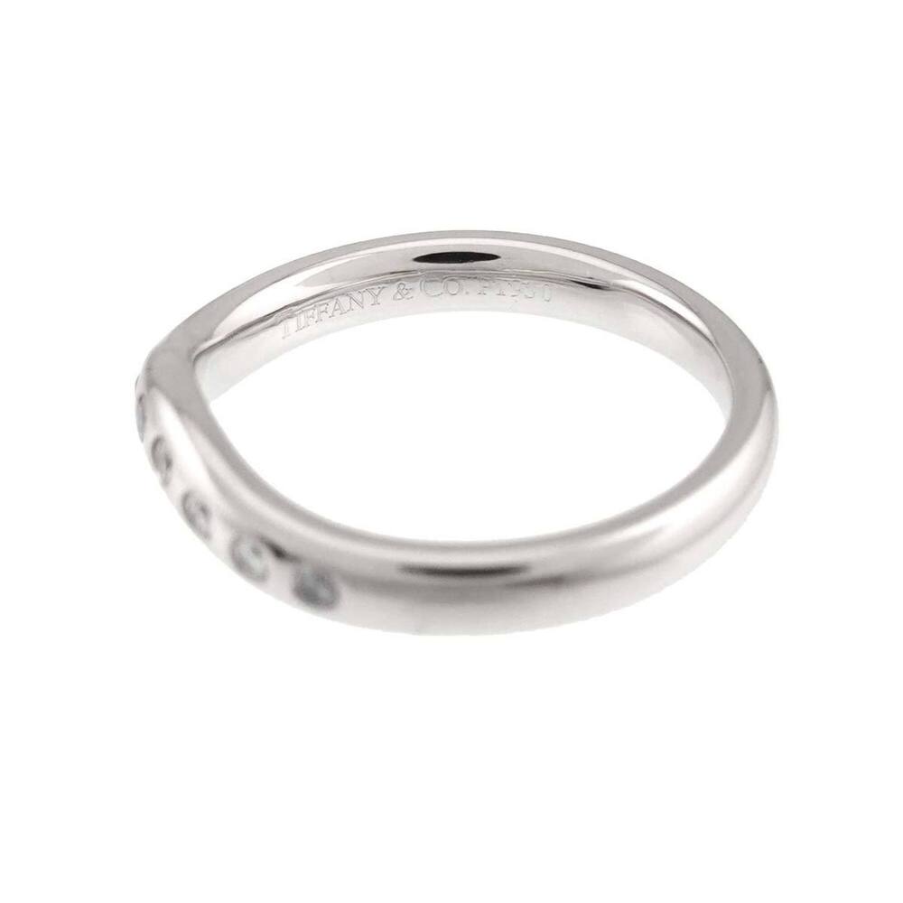 TIFFANY Authentic Silver Diamond Ring - Picture 3 of 7